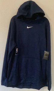 Nike Mens Sweatshirt NBA Authentic Hoodie Dri-Fit Sz L- Tall Basketball Training - Picture 1 of 12