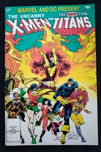 X-Men & New Teen Titans, Phoenix Darkseid Deathstroke molto bello/quasi nuovo 1982 - Foto 1 di 9