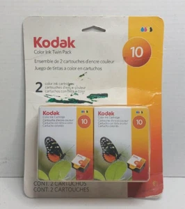 NEW Kodak Genuine 10 Series (4 Color) Ink Cartridge Twin Pack Inkjet Printer - Picture 1 of 6