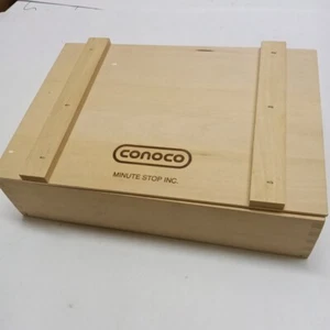 CONOCO GASOLINE WOOD BOX SERVICE STATION MINUTE STOP INC. - Picture 1 of 4