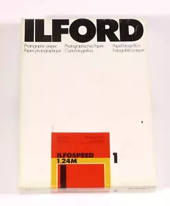 PRL) 100 SHEETS 5x7" ILFORD ILFOSPEED PHOTOGRAPHIC PAPER BLACK WHITE B&W B/W B/N - Bild 1 von 3