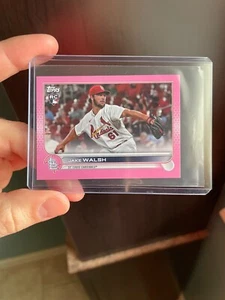 Jake Walsh Rookie Pink /25 - 2022 Topps Mini Baseball #US306 - STL Cardinals - Picture 1 of 3
