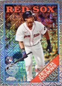 2023 Topps Serie 1 Silver Pack 1988 Cromo T88C-55 Jeter Downs Red Sox RC - Foto 1 di 1
