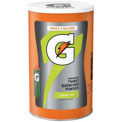 Polvo calmante de sed Gatorade, limón lima, 76,5 onzas, paquete de 1 Foto 1 de 4