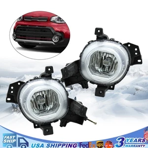 Front Bumper Fog Light Lamp For 2017 2018 2019 Kia Soul Wagon LH Driver Side - Bild 1 von 4