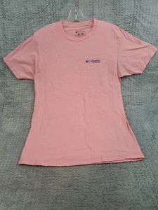 Columbia PFG Camiseta de Pesca Para Hombres Mediana Naranja Pullover Cuello Redondo Camiseta - Imagen 1 de 10