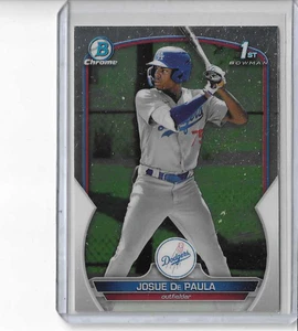2023  Bowman Chrome  Josue De Paula   RC Lot Of  10  ALL CHROME - Picture 1 of 1