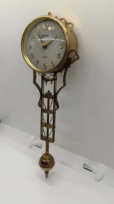 Reloj Linden Swinging Diane Vintage SOLO Péndulo de Repuesto 8 días Japón Latón  Foto 1 de 4