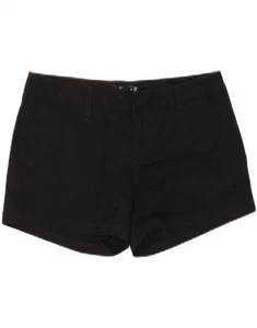 VOLCOM Womens Chino Shorts W27 Small  Black Cotton BW03 - Picture 1 of 3