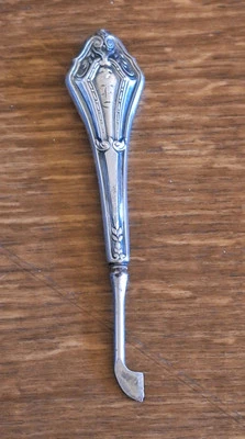 ¡¡Antigua lima victoriana de uñas/cutículas con mango de plata esterlina Webster!! 4.75"L! Foto 1 de 4