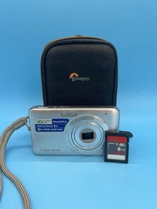 Sony Digital Camera Cybershot DSC-W310 12.1MP Silver Tested - Picture 1 of 15