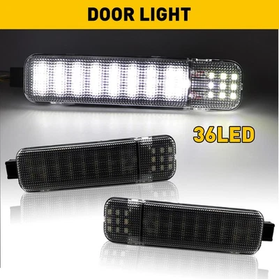 L+R LED Door Courtesy Light Lamp For Chevy Silverado Suburban Tahoe Sierra Yukon - Image 1 of 4