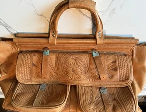 Force Ten Leather Duffle Bag - Large American - Picture 1 of 3