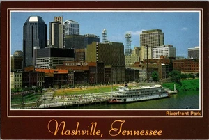 Kontinentale Postkarte - Riverfront Park - Nashville, Tennessee CE9 - Bild 1 von 2