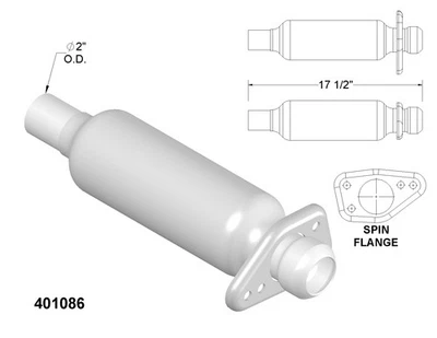 Catalytic Converter for 1994-1995 Chevrolet S10 2.2L L4 GAS OHV - Image 1 of 2