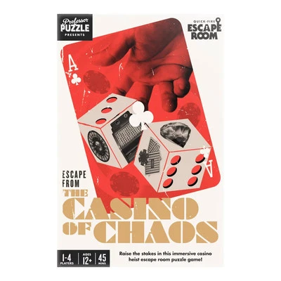 Professor Puzzle Escape Room Card Gane for 1 to 4 Players Ages 12+ and Up - Image 1 of 2