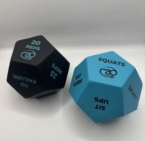 Fitness Mad 12 Sided Fitness Dice - Picture 1 of 8