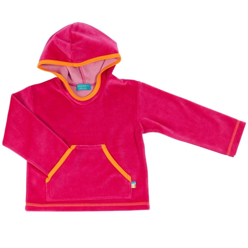 Tragwerk Kaputzen-Pullover Melus Nicki Pink 56 62 Baby Mädchen Kaputzen-Pulli - Bild 1 von 1