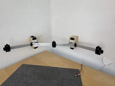 HFTEK 3-Fach-Monitorarm Wandhalterung MP230W | bis 27 Zoll | VESA 75/100 Aluminu - Bild 1 von 4