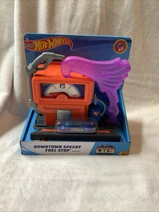 Hot Wheels City Downtown Speedy Fuel Stop Gasolinera Juego Antiguo Nuevo Stock - Imagen 1 de 2