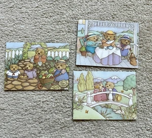 Lot of 11 Teddy Bear Greeting Cards By Current-W/Envelopes New Old Stock - Picture 1 of 2