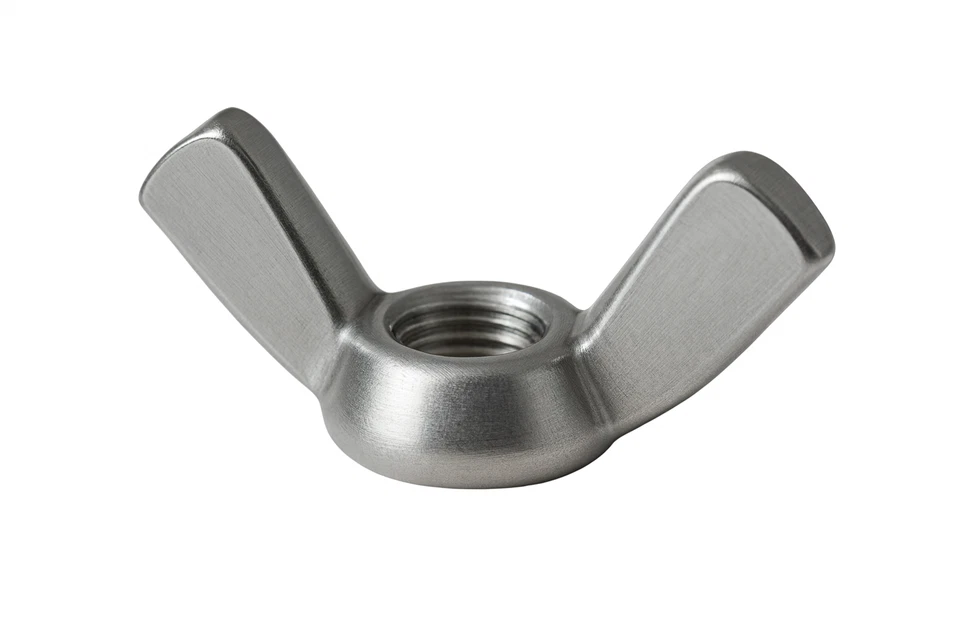 WING NUTS BUTTERFLY NUTS  M3 M4 M5 M6 M8 M10 M12 M14  A2 STAINLESS STEEL DIN 315 - Image 1 of 1