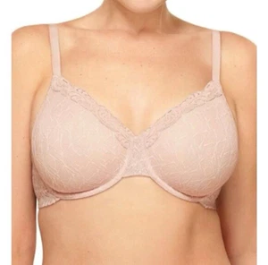 Wacoal Vivid Encounter bra underwire Convertible beige sand 40DDD soft cup NEW - Picture 1 of 5
