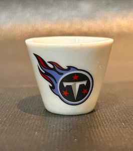 2007 NFL Tennessee Titans Sammlerstück Schnapsglas Logo 1,5" hoch x 1,5" breit - Bild 1 von 2