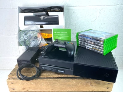 XBox One 500Gb Console + NEW Kinect 1520 + NEW Headset + 6x Games. - image 1 of 4