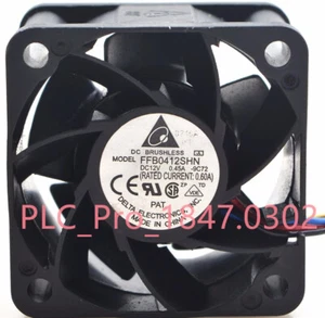 1PCS NEW Delta FFB0412SHN-9C72 DC12V 4Pin Case Cooling Fan Fast delivery - Picture 1 of 4