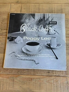 Peggy Lee~Black Coffee~LP 10" Mono~1953 OG~Decca – DL5482 - Picture 1 of 8