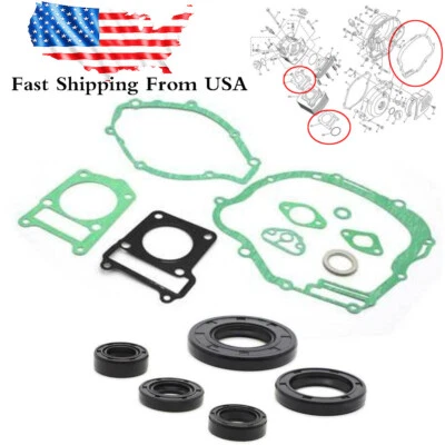 Full Complete Engine Gasket Seal Repair Kit For Yamaha TTR 125 TTR125L TTR125LE - Изображение 1 из 4
