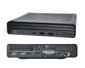 HP EliteDesk 805 G6 Mini PC 65W Ryzen 5 4650G NVMe SSD 16/32/64GB RAM WLAN Win - Bild 1 von 1