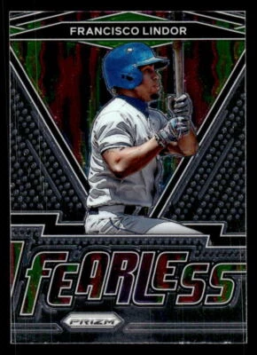 Francisco Lindor 2021 Panini Prizm #FR-6 Fearless  New York Mets - Image 1 of 2