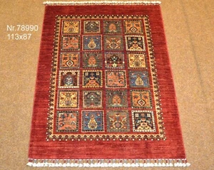 Handgeknüpfter Orientteppich Ariana aus Afghanistan Nr.78990 113x87cm - Picture 1 of 12