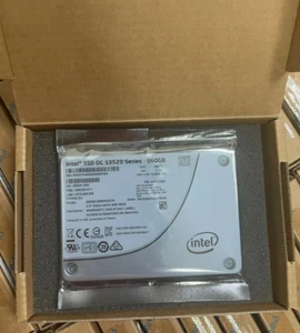 960GB Intel SSD S3520 DC Series 6Gb/s MLC 2.5" SATA III SSDSC2BB960G7K VDC AMPS - Picture 1 of 1