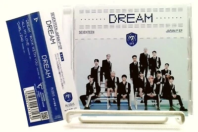 SEVENTEEN Japan 1st EP "Dream" [CD/OBI] SEVENTEEN/JAPAN/K-Pop,J-Pop,Dance Foto 1 de 4