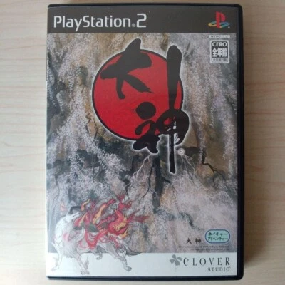 OKAMI ookami PS2 Sony Playstation 2 Japan Version Tested Clover Studios - Image 1 of 3