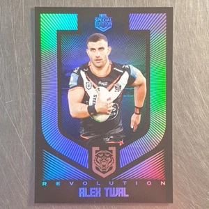 2024 NRL Revolution Wests Tigers Alex Twal Silver Parallel Card - Picture 1 of 2
