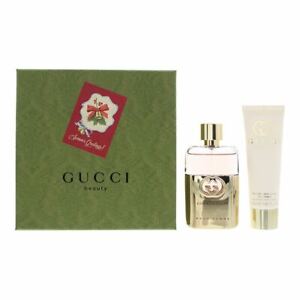 Gucci Guilty Pour Femme Eau de Parfum 50ml & Body Lotion 50ml Gift Set For Her