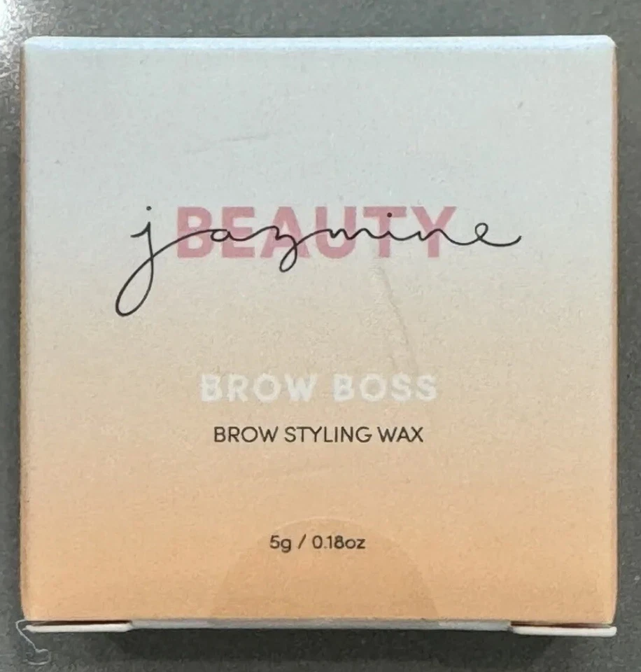 Jazmine Beauty Brow Boss Styling Wax NIB Sealed 5g/0.18 oz Mini Exp 10/26 - Image 1 of 3