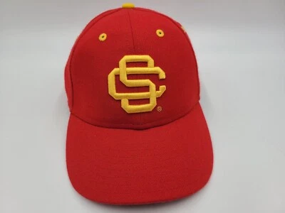 Vintage USC Trojans New Era Concealer Fitted (Seems M-L) Hat Cap Men Women NCAA - Image 1 of 4