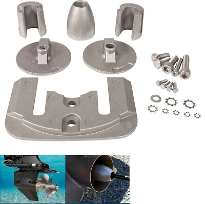 Aluminum Anode Kit CMBRAVO3KITA For 2004+ Mercruiser Bravo III Drives Sterndrive - Image 1 of 4