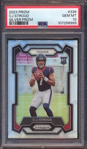 ¡Panini Prizm CJ Stroud #339 Silver Prizm Rookie PSA 10 2023! - Imagen 1 de 2