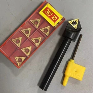 TCM45-C12-20-110-1T 45° Indexable chamfering arbor + 10PCS TCMT16T304 insert - Picture 1 of 9