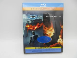 Batman Begins and The Dark Knight Blu-ray Steelbook (German Import) - Picture 1 of 3