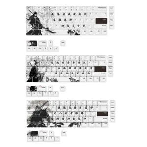 75 Key PBT Keycap Set Chinese Three Kingdoms Cultural Charecters Fade Resistant - Bild 1 von 11