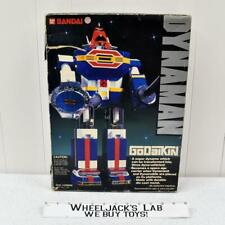 Dynaman w/ Box 100% Complete Godaikin 1984 Bandai Popy Chogokin