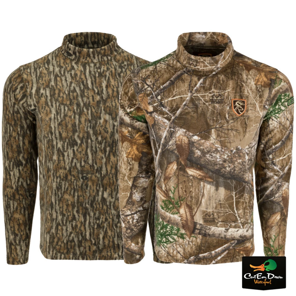 NON-TYPICAL BY DRAKE - STORM FRONT FLEECE MIDWEIGHT 4-WAY STRETCH MOCK NECK - Image 1 of 3