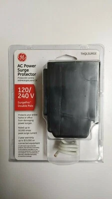 GE THQLSURGE AC Power Surge Arrester Protector 120/240V Double Pole - Image 1 of 3